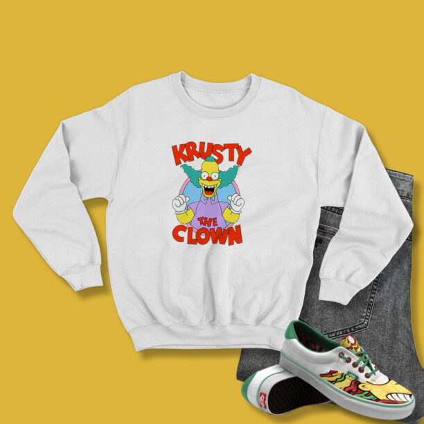 1994 Krusty The Clown The Simpsons Sweatshirt