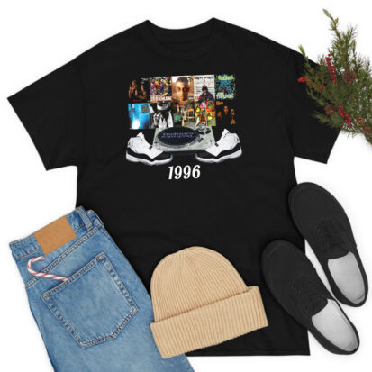 1996 Hip Hop Jordans T Shirt