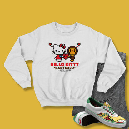 A Bathing Ape Baby Milo x Hello Kitty Sweatshirt