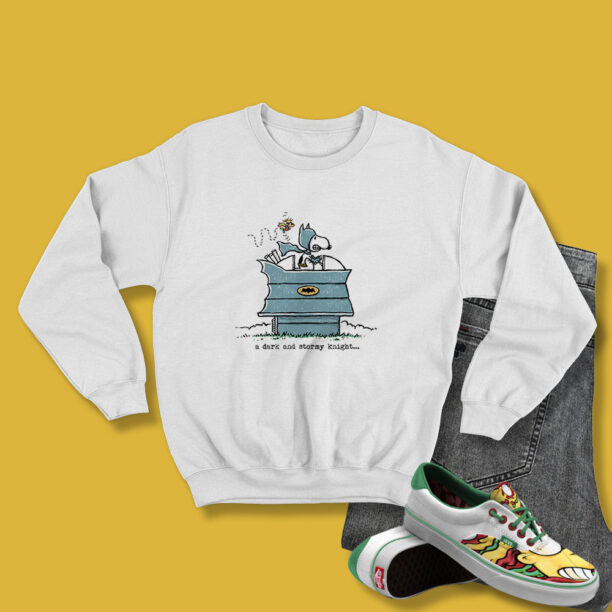 A Dark And Stormy Knight Snoopy Sweatshirt