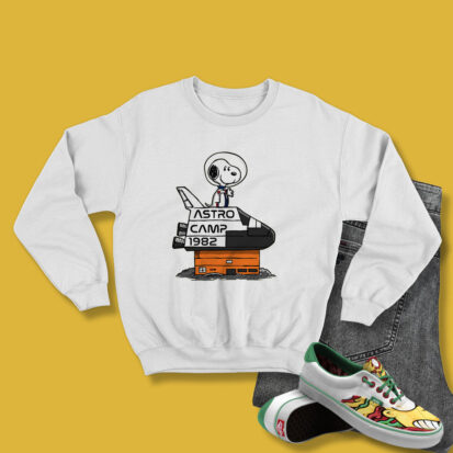 Astro Camp Snoopy Sweatshirt