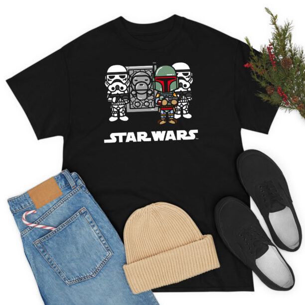 BAPE Star Wars The Mandalorian T Shirt