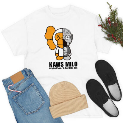 BAPE X Original Fake Kaws Companion Milo T Shirt