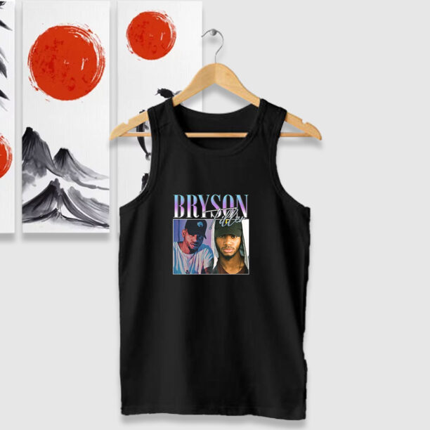 BRYSON TILLER Rap Hip Hop Tank Tops