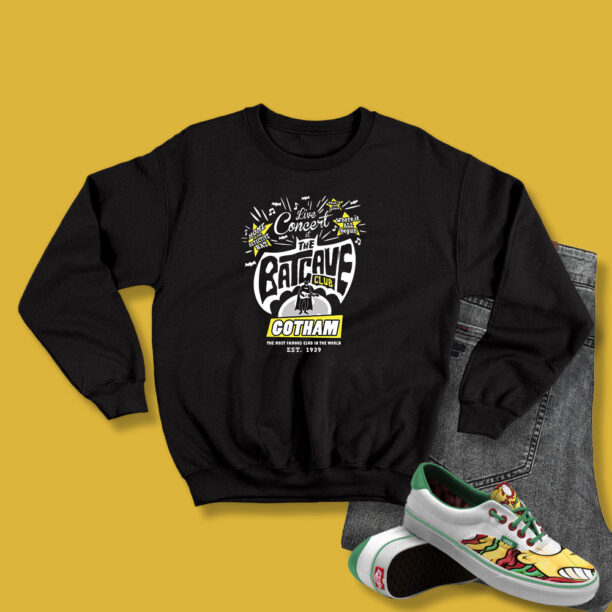 Batman Batcave Club Sweatshirt