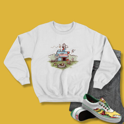 Beagle and Eagle Snoopy Sweatshirt