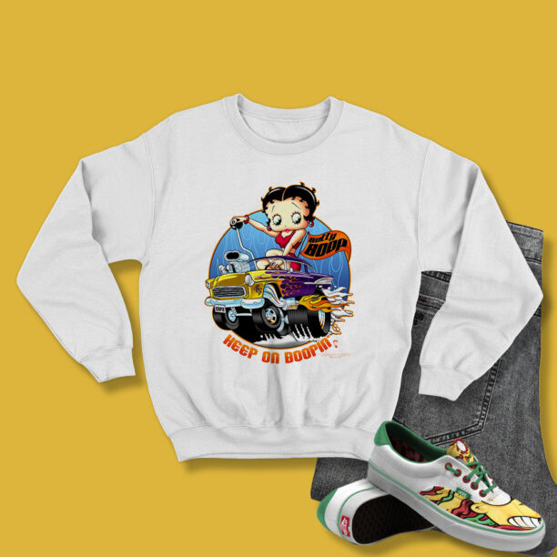 Betty Boop Keep On Boopin Sweatshirt