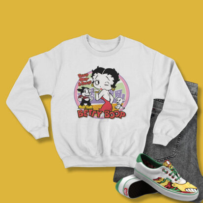 Betty Boop Kiss Vintage 90s Sweatshirt