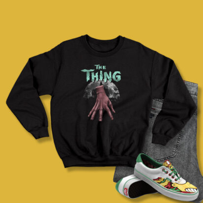 Beware of the Thing Addams Family Sweatshirt