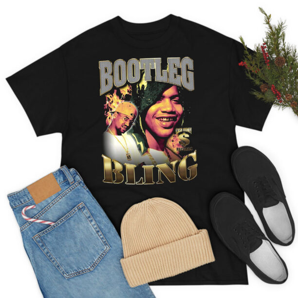 Bootleg Bling Text Styles Vintage T Shirt