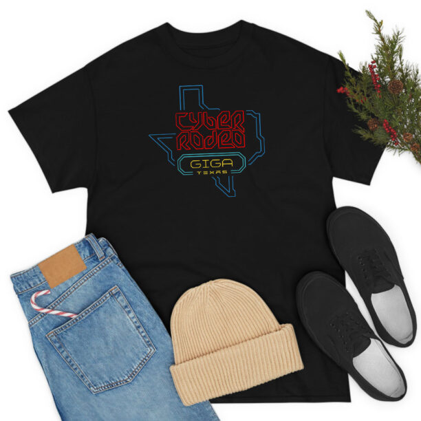 CYBER RODEO giga texas T Shirt