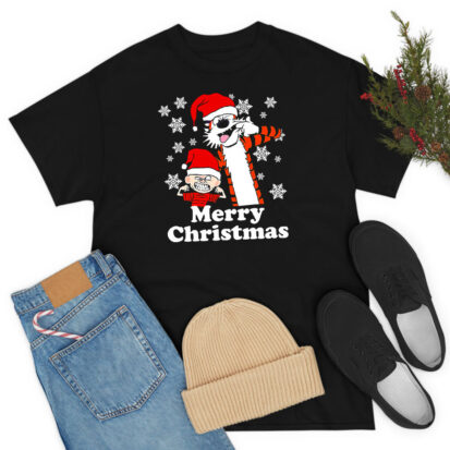 Calvin and Hobbes Christmas Vintage T Shirt