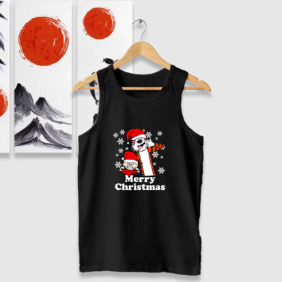 Calvin and Hobbes Christmas Vintage Tank Tops