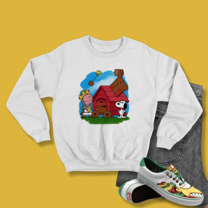 Charlie and the Holy Grail Snoopy Sweatshirt