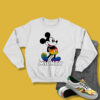 Classic Mickey Rainbow Stripes Sweatshirt