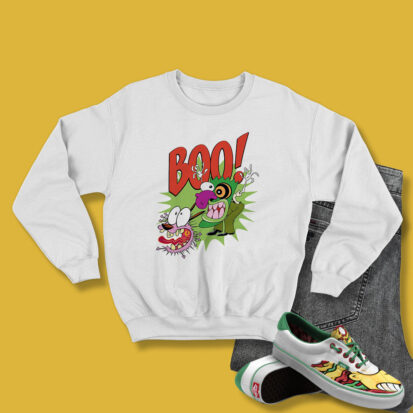 Courage The Cowardly Dog Stupid Dog Sweatshirt