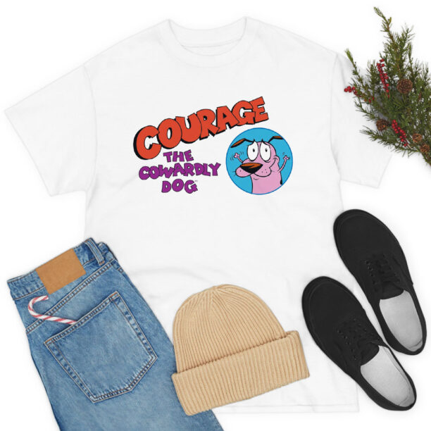 Courage The Cowardly Dog T Shirt