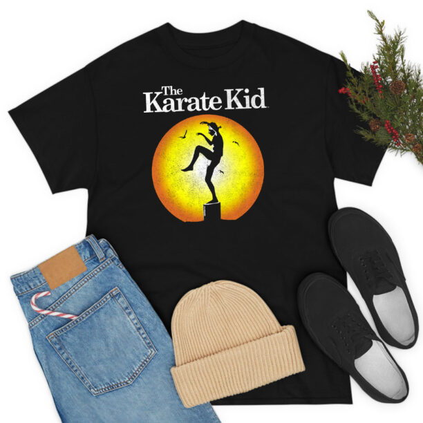 Crane Kick Sunset Daniel T Shirt