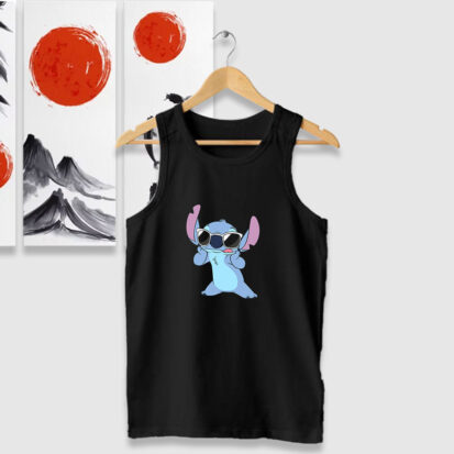 Cute Disney Lilo Stitch Sunglasses Tank Tops