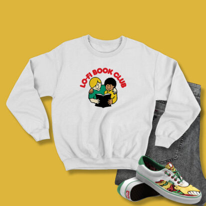 Cute Lofi Book Club Sweatshirt