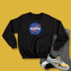 David Bowie Space Nasa Logo Sweatshirt