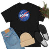 David Bowie Space Nasa Logo T Shirt