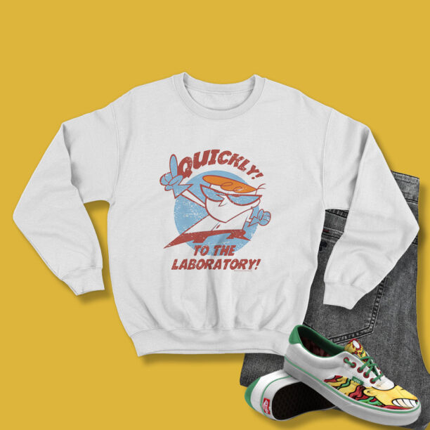 Dexters Laboratory Quickly Sweatshirt