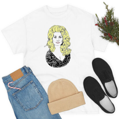 Dolly Parton Illustration Art T Shirt