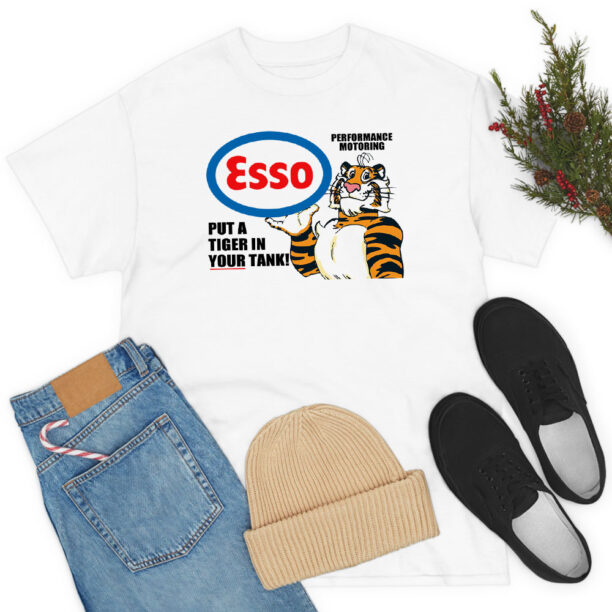 Esso Put A Tiger In the Tank Custom T Shirt