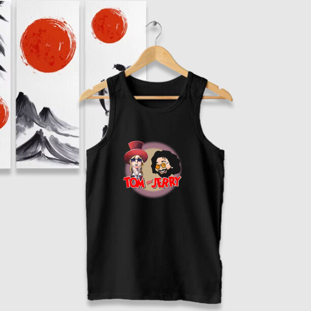 Funny Parody Tom Petty AND Jerry Tank Tops