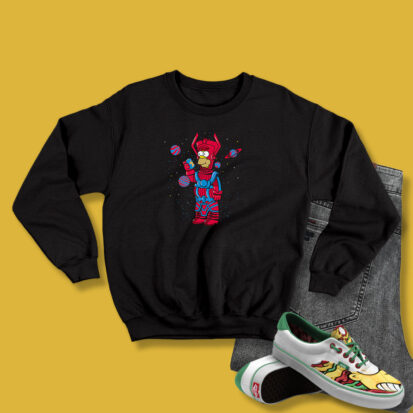 Galactus Homer Simpsons Sweatshirt