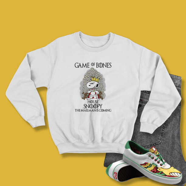 Game Of Bones House Snoopy Sweatshirt