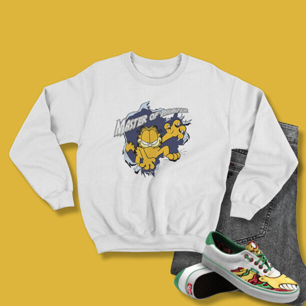 Garfield Master Of Disaster Sweatshirt