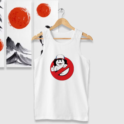 Ghostbuster Dustin Stranger Things Tank Tops