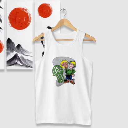 Green Day Eat Your Parents Vintage Tank Tops