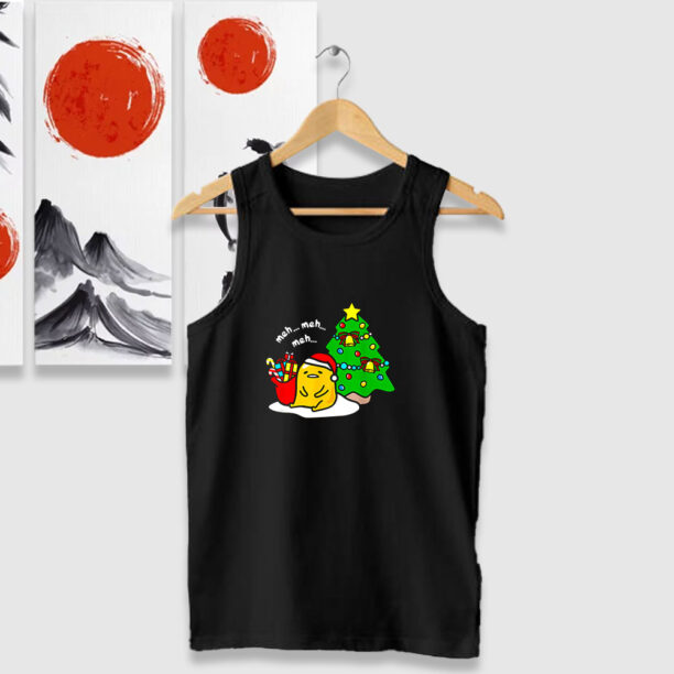 Gudetama Christmas Tank Tops