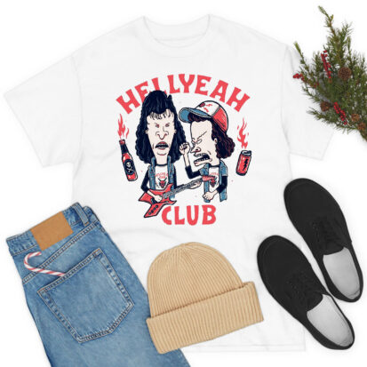 HellYeah Club Stranger Things Parody T Shirt