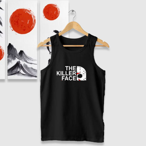 Jason Voorhees The Killer Face Tank Tops