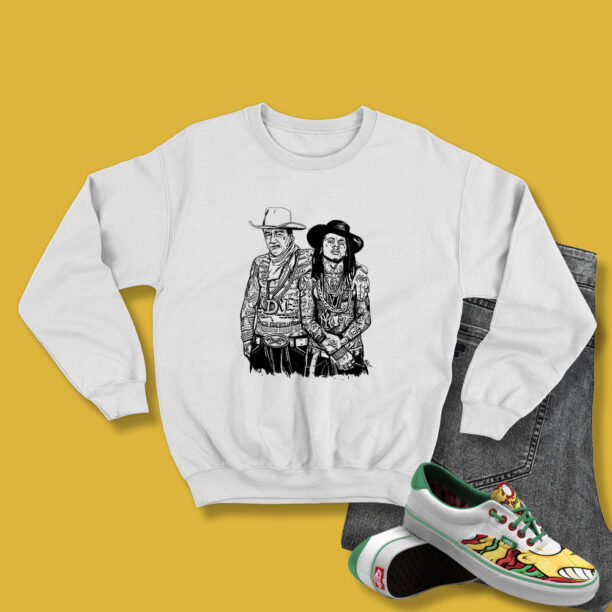 John Wayne And Lil Wayne Sweatshirt