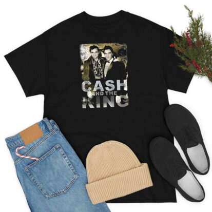 Johnny Cash X Elvis Cash T Shirt