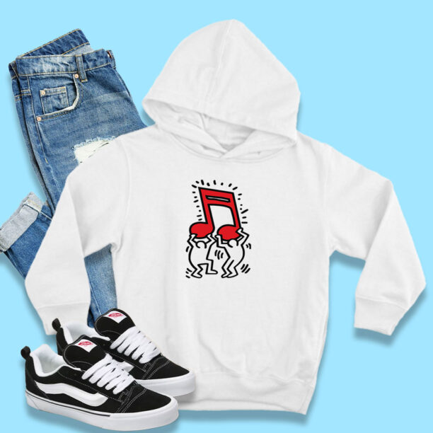 Keith Haring Music Dance Hoodie