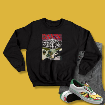 Kendrick Lamar Album Collage Sweatshirt