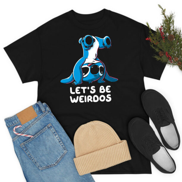 Lilo Stitch Lets Be Weirdos T Shirt