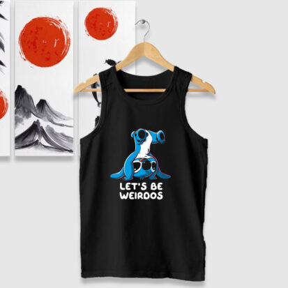 Lilo Stitch Lets Be Weirdos Tank Tops