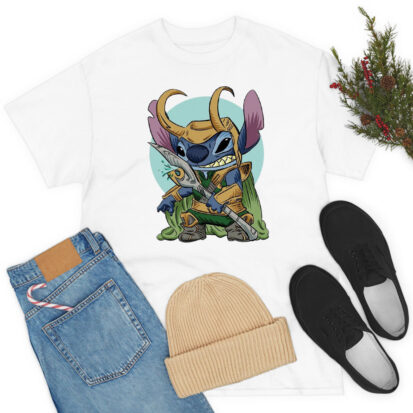 Lilo Stitch Loki Funny T Shirt