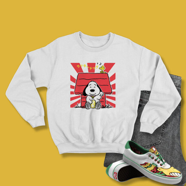 Lucky Dog Snoopy Sweatshirt