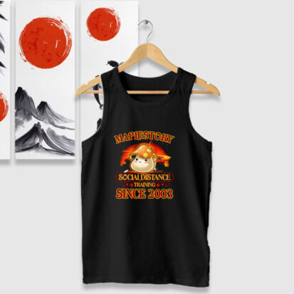 Maplestory Social Distance Training Tank Tops