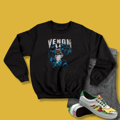 Marvel Venom Bloody Tongue Out Sweatshirt