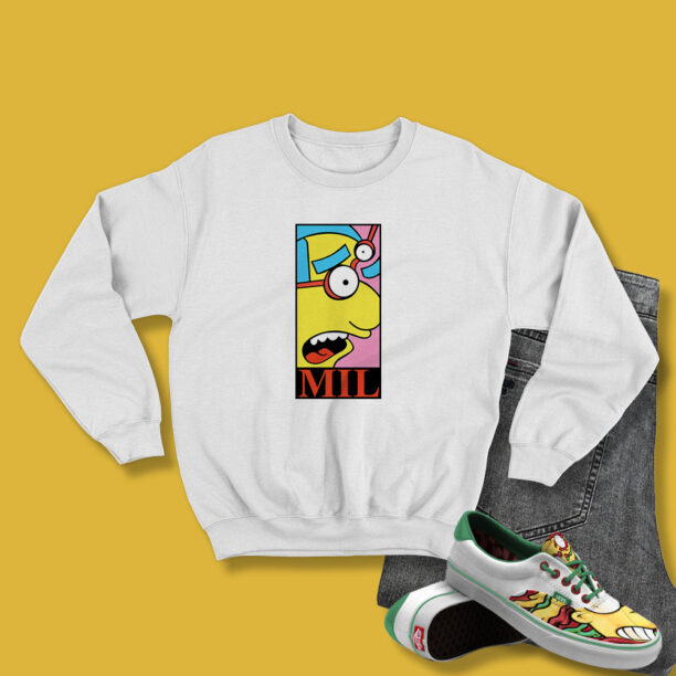 Milhouse The Simpsons Bootleg Sweatshirt