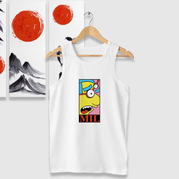 Milhouse The Simpsons Bootleg Tank Tops